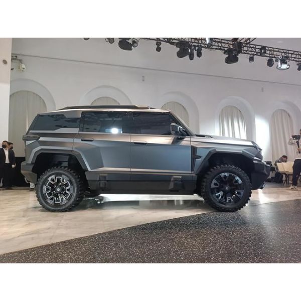 Большой EV Car AtDongfeng Mengshi M-Hero 917 EV Производство началось 1000 л.с. 505 км диапазон под капотом