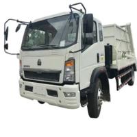 SINOTRUCK HOWO 4x2 6x4 LHD 24m3 Roll Off Hidráulico Caixote de lixo Caminhão Carregamento automático Recusar caminhão compactador