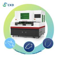 Máquina de corte de vidro a laser de precisão com motor linear XY