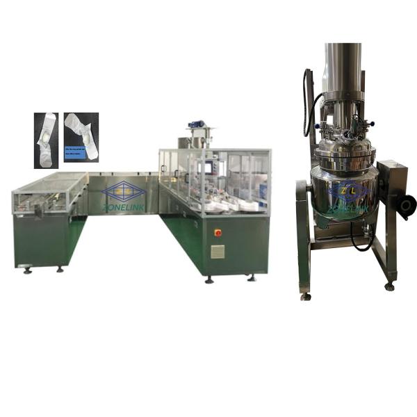 High Accuracy Suppository Filling And Sealing Machine Automatic Torpedo Type