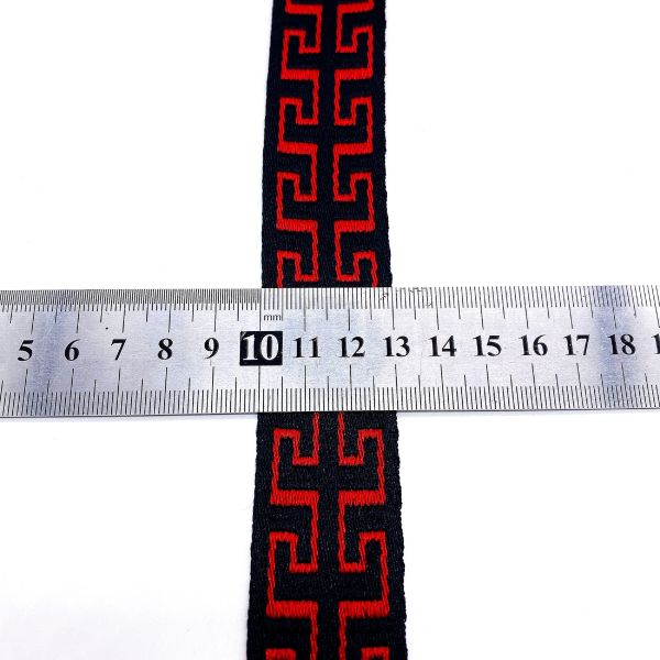 600D PP yarn 100% Polyester Jacquard Elastic Band for Garment Shoes Home Textile polypropylene webbing