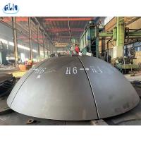Sa516 Gr70 Cabezas de tanque hemisféricas de 100 mm ASME de acero inoxidable