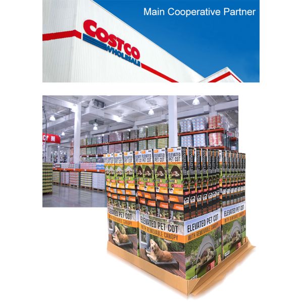 располагаться лагерем кровати собаки перемещения SGS кровати собаки сени 24in охлаждая повышенный