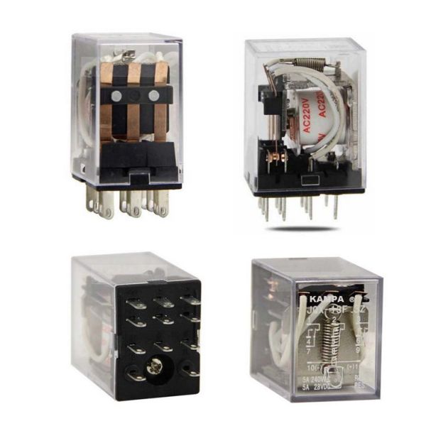 LY2NJ JQX-13F 10A AC220V DC24V 12V Silver Contact intermediate power Relay
