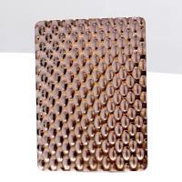 Water Ripple Hammered Decorative Stainless Steel Sheet 3d Pvc Wall Panels 4 X 10
