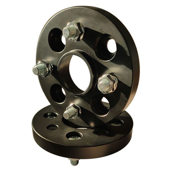 15mm All Black Forged Aluminum Wheel Spacers 4x100 for HONDA Accord/Civic/CRX/FIT/Prelude/del Sol