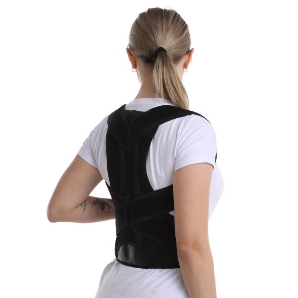 Steel bone support adult back posture correction with posture lumbar correction device