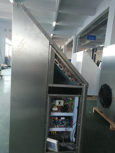 Low Noise Commercial Heat Pump Air To Water Floor Heating With Oil Heater Compland Compressor