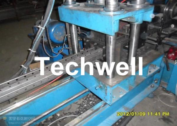 Rolo ereto da cremalheira de 16 estações que forma a máquina com Decoiler hidráulico TW-RACK