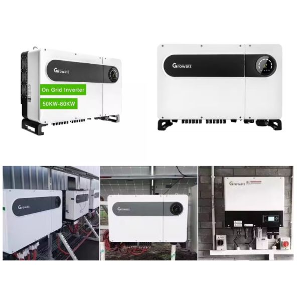 Growatt MAX 50-80KTL3 LV 70KW Solar PV Inverter Three Phase Inverter for Grid Connection