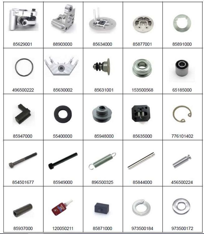 Auto Cutter Parts PN 85964000 Slider Metal Head Assembly Idler Spacer