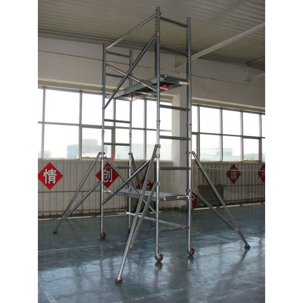 Échafaudage pliable sûr de joints de serrure d'anneau avec le système joignant