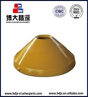 GP220 Stone Cone Crusher Spare Parts Durable Mantle and Bowl Liner with EN124 Standard