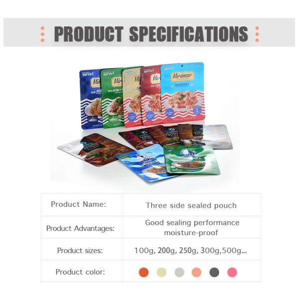 Уплотнение дружелюбные 3 упаковки вакуума Eco мешка супа ROHS бортовое для готового для еды еды