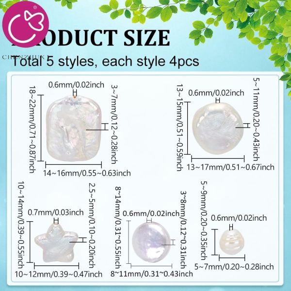Jewelry 14-15mm Rectangle White Freshwater Pearl Necklace High Quality Natural Loose Pearls Wholesale Price