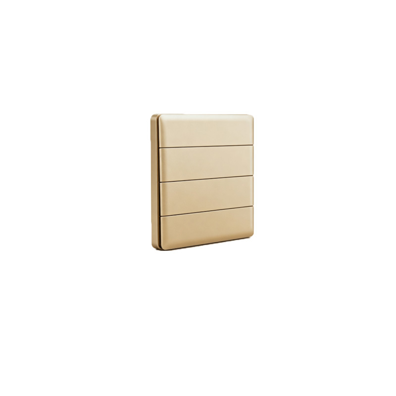 NP16164_01WG Schneider Unica KNX Push Button 8-Key Wine Gold Luxury Intelligent Control Interface Panel