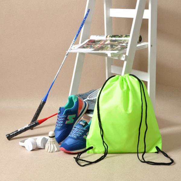 Gym Storage Nylon Drawstring Bag Backpack Riding Shoes Clothes Laundry Lingerie Travel Pouch