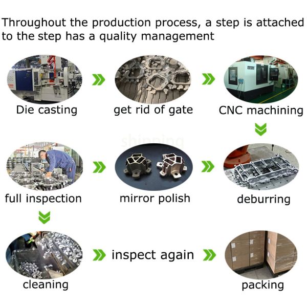 OEM Aluminum Machine Part with Vertical Pressure Chamber Structure and Tolerance Grade 4
