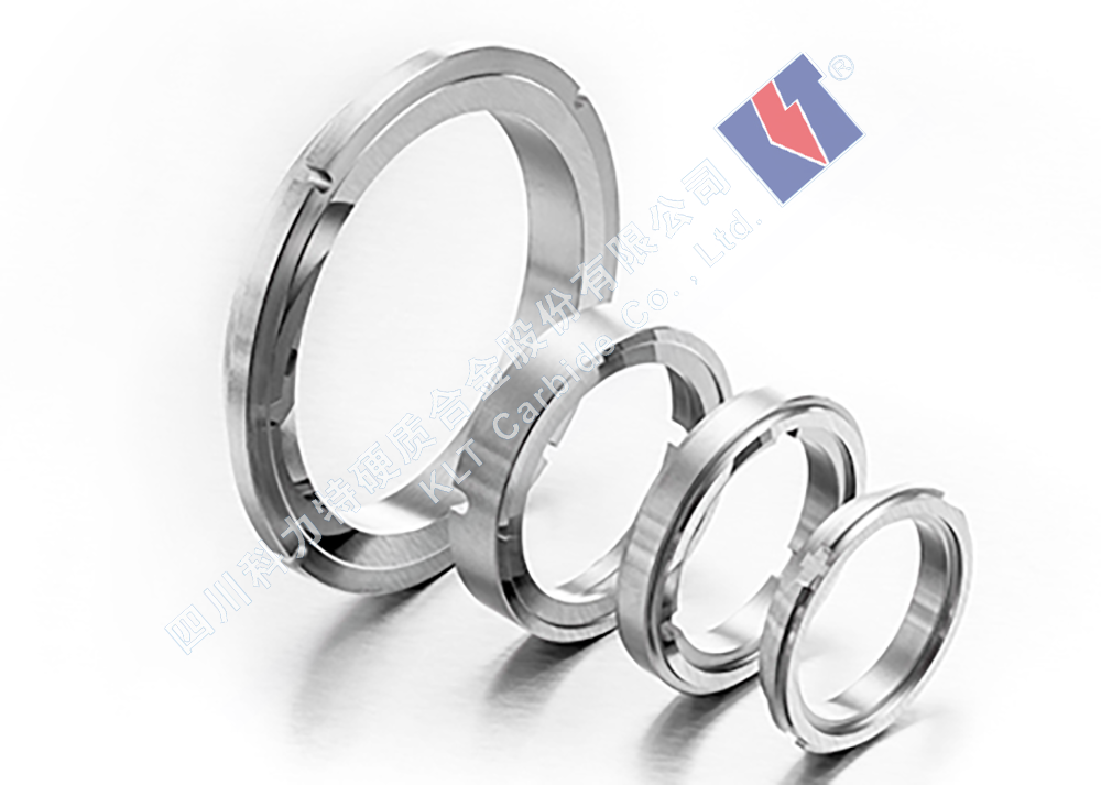 Durable Stationary Oil Seal Ring / Tungsten Carbide Bearings Anti Corrosive