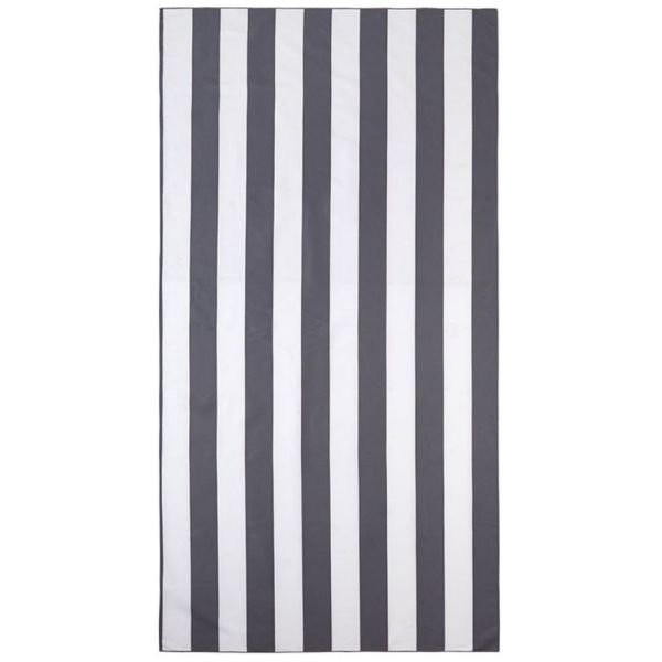 Quick Dry Custom Digital Printed Stripe Beach Towel Microfibre Suede Towel