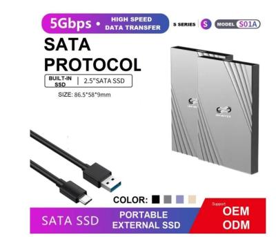 6GB/S SATA 2.5 Inch SSD Hard Drive 5gbps CE/FCC/RoHS Certificated