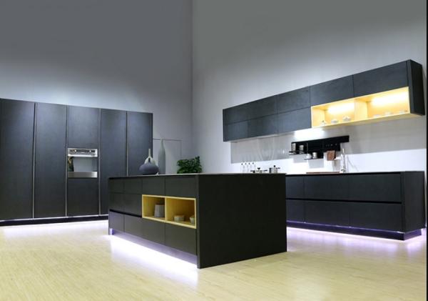 3C High Gloss Lacquer l shape kitchen cabinet Modular Stainless Steel 0.9m stuya