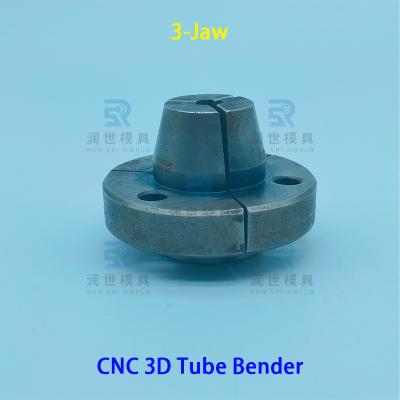DC53 Mold Steel 3 Jaw Chuck For Tube Bending And Punching Machine
