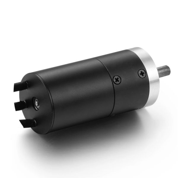 Construction Permanent Magnet Brushless Motor 12V/24V Planetary Gear Motor with Encoder