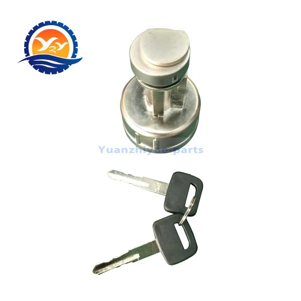 High Quality PC200-7 Ignition Switch With Key for Komatsu Excavator PC200 PC200-7 Ignition Key Starter Switch With Keys