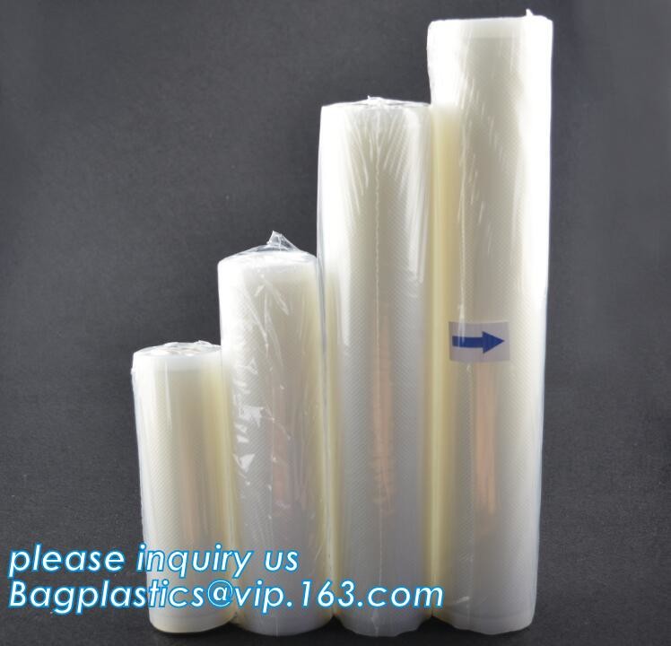 Выбивая Resealable сумки еды вакуума для влаги Rolls полиэтиленового пакета хранения еды вакуума текстуры домочадца эко- дружелюбной