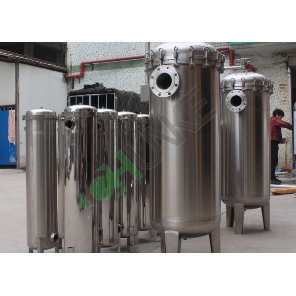 304 316 вход стороны корпуса фильтра сумки нержавеющей стали 8 для жидкостного стандарта КЭ фильтрации