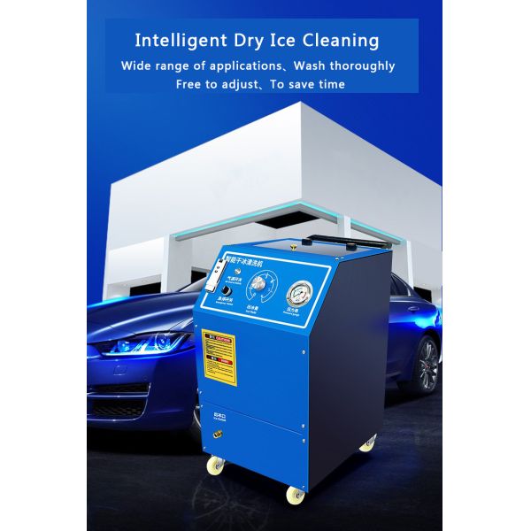 Машина промышленного небольшого портативного сухого льда очищая для автомобилей взрывая шкаф