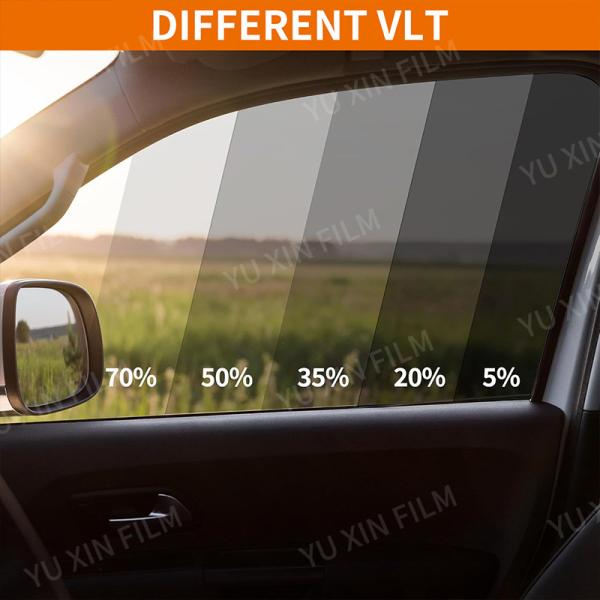 3 Mil Nano Ceramic Auto Security Film Anti Explosion 99% IRR Security Tint For Car Windows