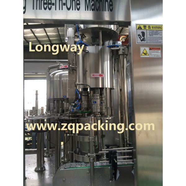 Purified water manufacturing equipment,drink water bottling equipment ,All in one washing filling capping for water