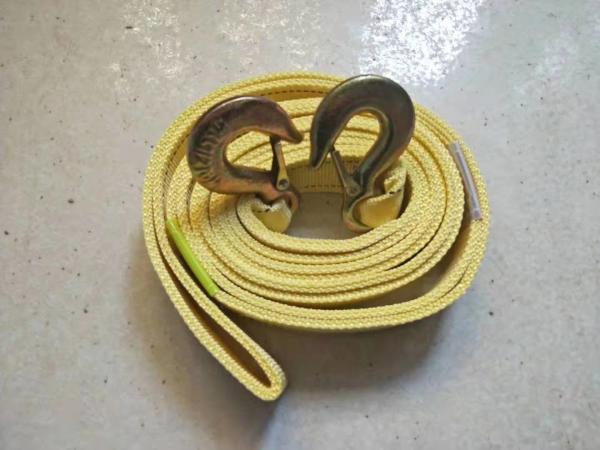 5T 5m Double Deck Car Traction Rope Polyester Car Mechanic Tools