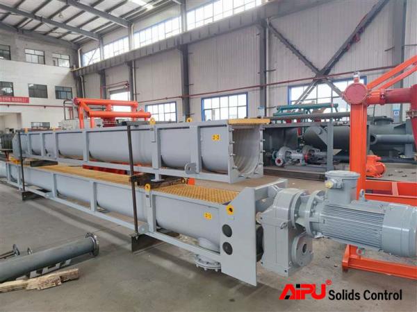 Wear Resisting Drilling Waste Management Equipment Electrical Auger Feeder