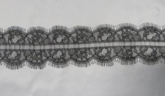 Decorative Eyelash Lace Trim for girl's tops