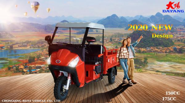 DAYANG Classic Carro de carga leve Motocicleta 110CC/150CC/175CC Motorizado 151-200cc