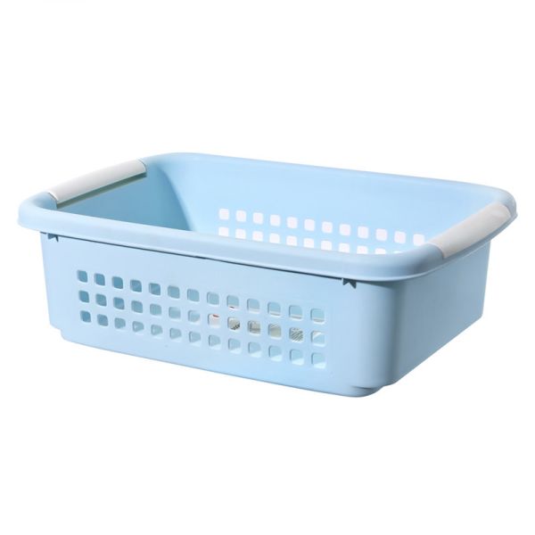 Bathroom Handle Plastic Basket Organizer for Vegetable