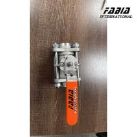 2'' tres piezas de válvula de bolas CF3M manual de válvula de conexión de soldadura Butt