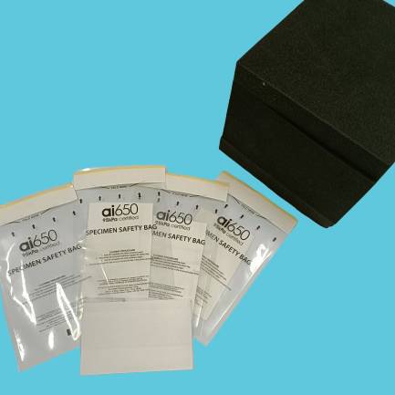 Waterproof Disposable Laboratory Hospital Transport Sample Customize Antibiosis Medical 3 / 4 Layers 95kpa Specimen Biohazard Bag With Document Pouch