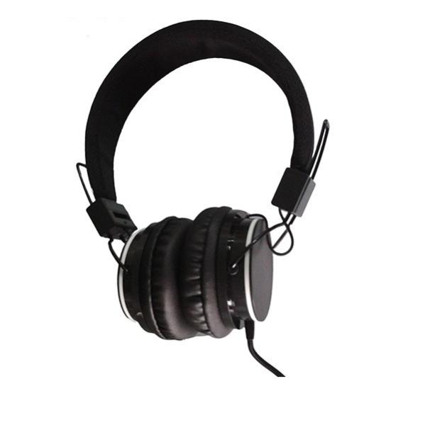 HIFI sound true stereo wired earphone headphone headset with over ear ear cushion ear pads