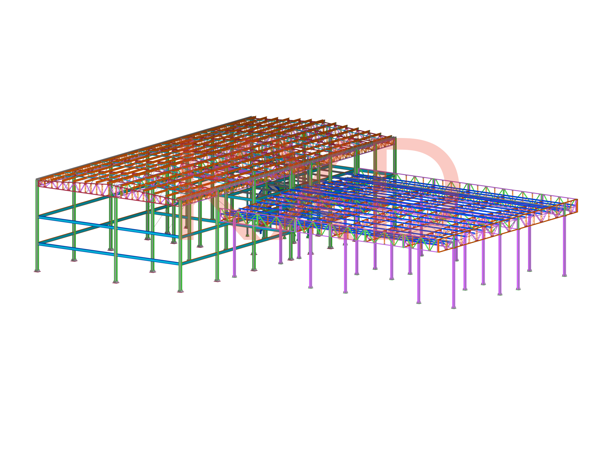 Taller de estructuras de acero personalizado laminado en caliente H de alta resistencia atornillado SGS BV