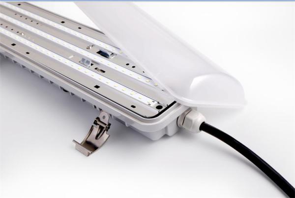 G13 Lamp Base Tri-Proof LED T8 Light with 4000K Daylight White, Epistar 2835, CRI>80