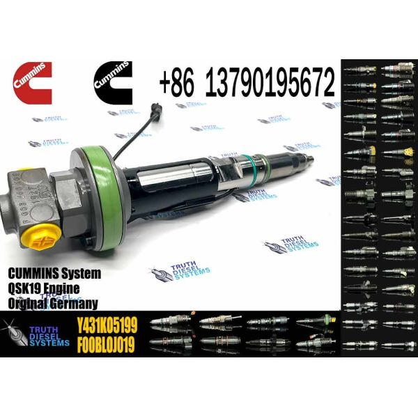 NINE Brand 100% Tested Common Rail Injector Y431K05199 Fuel Injector Y 431 K05 199