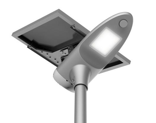 IP67 Aluminum High Power Outdoor Solar LED Street Light 50W - 150W DCL Approved