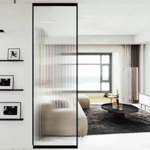 Club Background Decorative Glass Wall Gradient Color Glaze Changhong Art Glass Panel