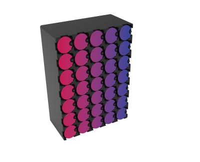 Dmx Digital Flip Disc Display Logo Screen for Wall Advertising
