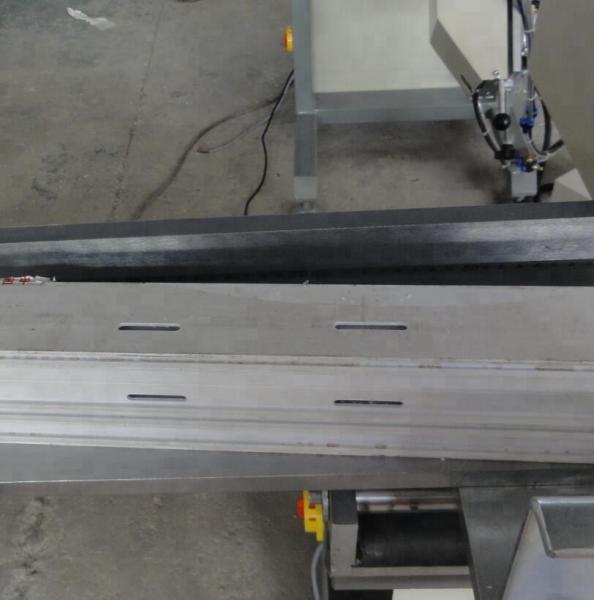 Sealed Cover Milling PVC Profile Making Machine 0.75kw for processing flute