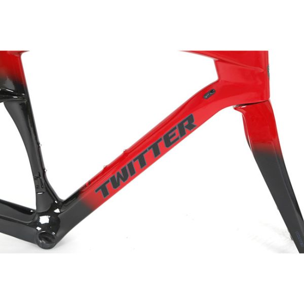 гравий Frameset углерода 700x40C, рамка велосипеда 48cm для цикла гравия гибридного